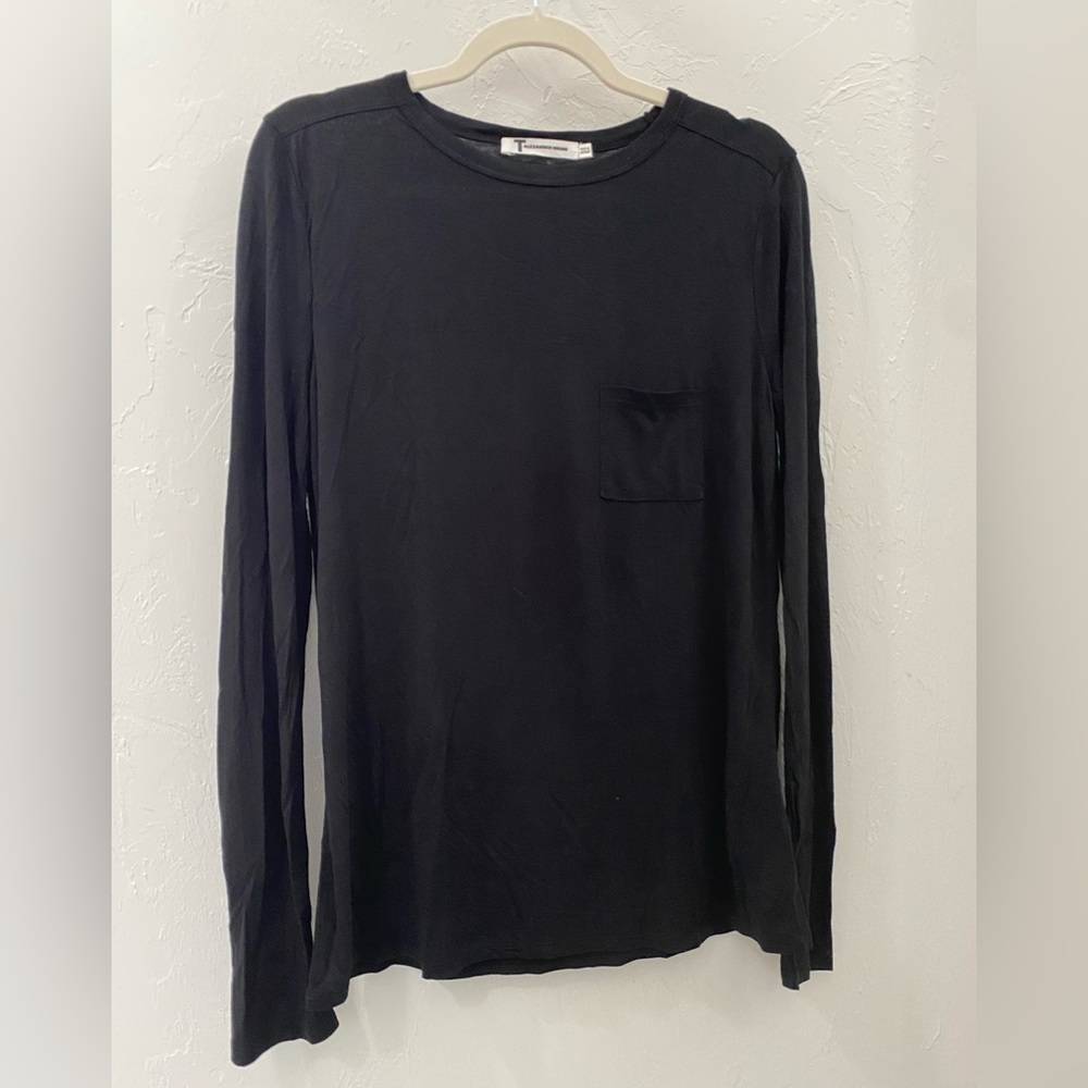 Alexander Wang black long sleeve shirt! Size XS!